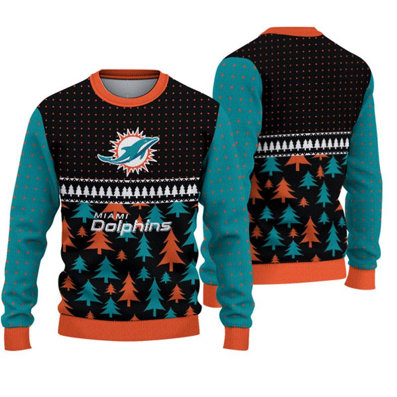Miami Dolphins Holiday Spirit Sweatshirt