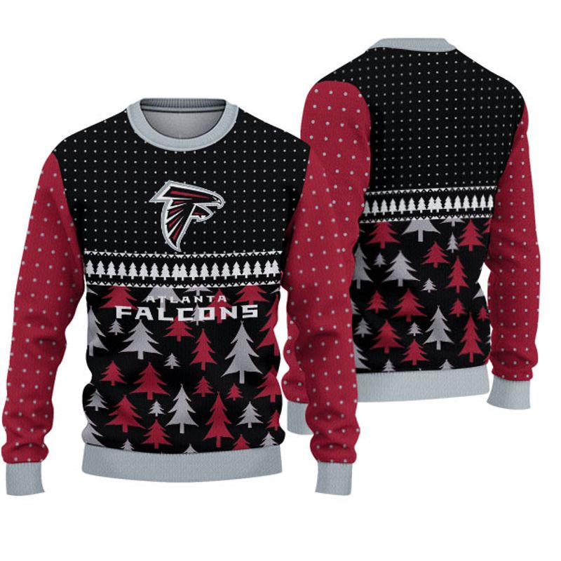 Atlanta Falcons Festive Holiday Sweatshirt