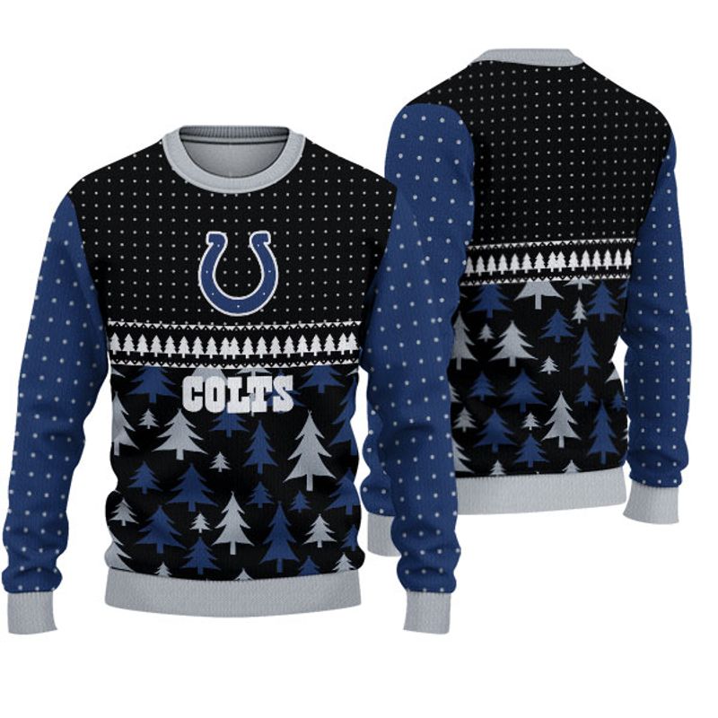 Indianapolis Colts Festive Holiday Sweatshirt