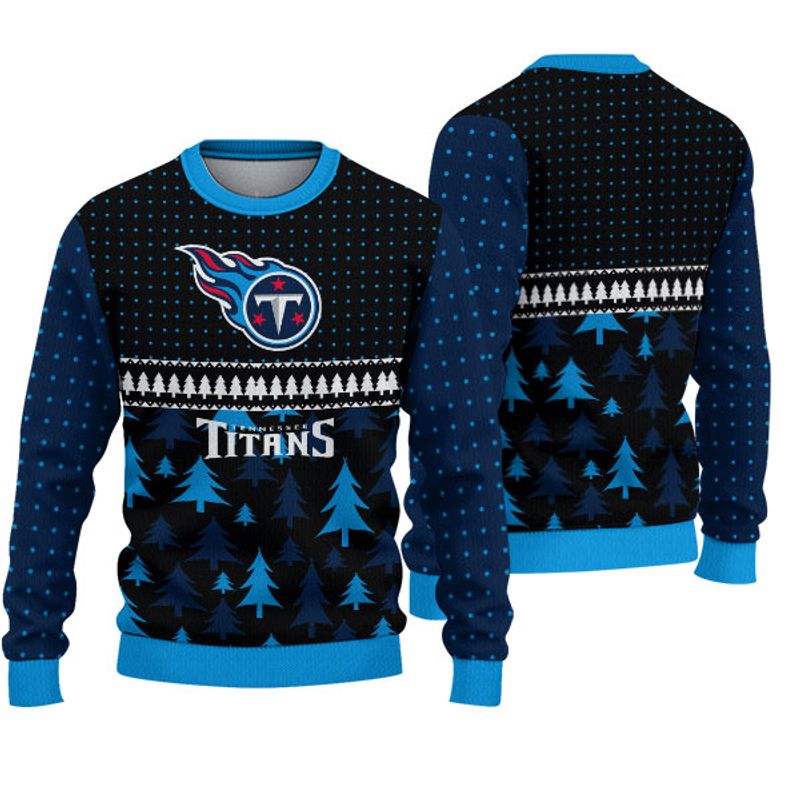 Tennessee Titans Festive Holiday Sweatshirt