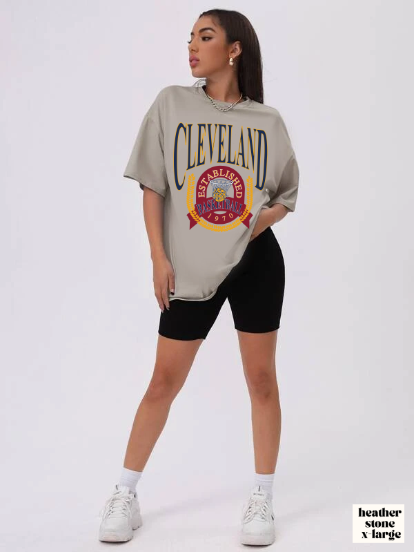 Vintage Cleveland Cavaliers T-Shirt - Classic Wine & Gold Basketball Tee
