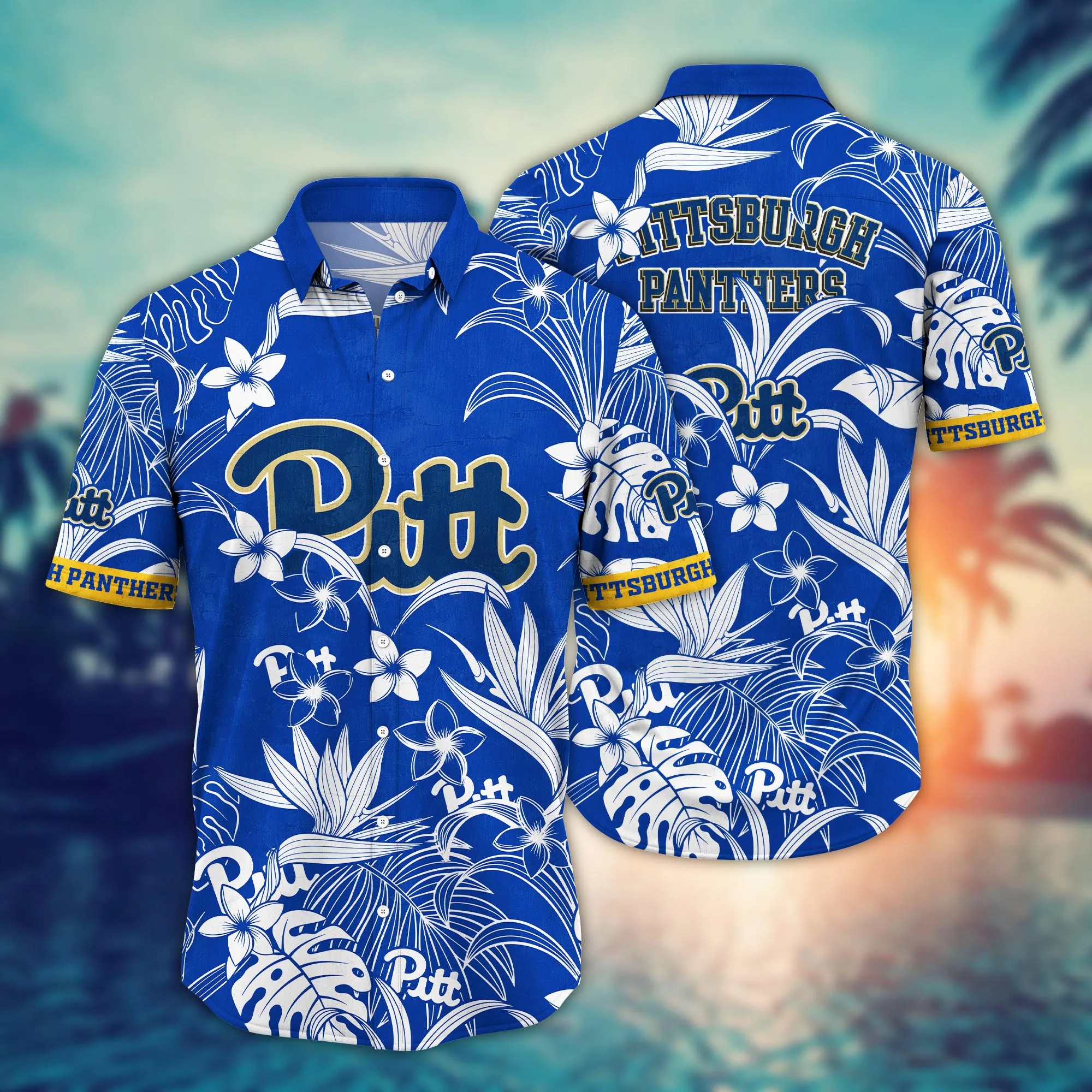 Pittsburgh Panthers Hawaiian Tropical Shirt