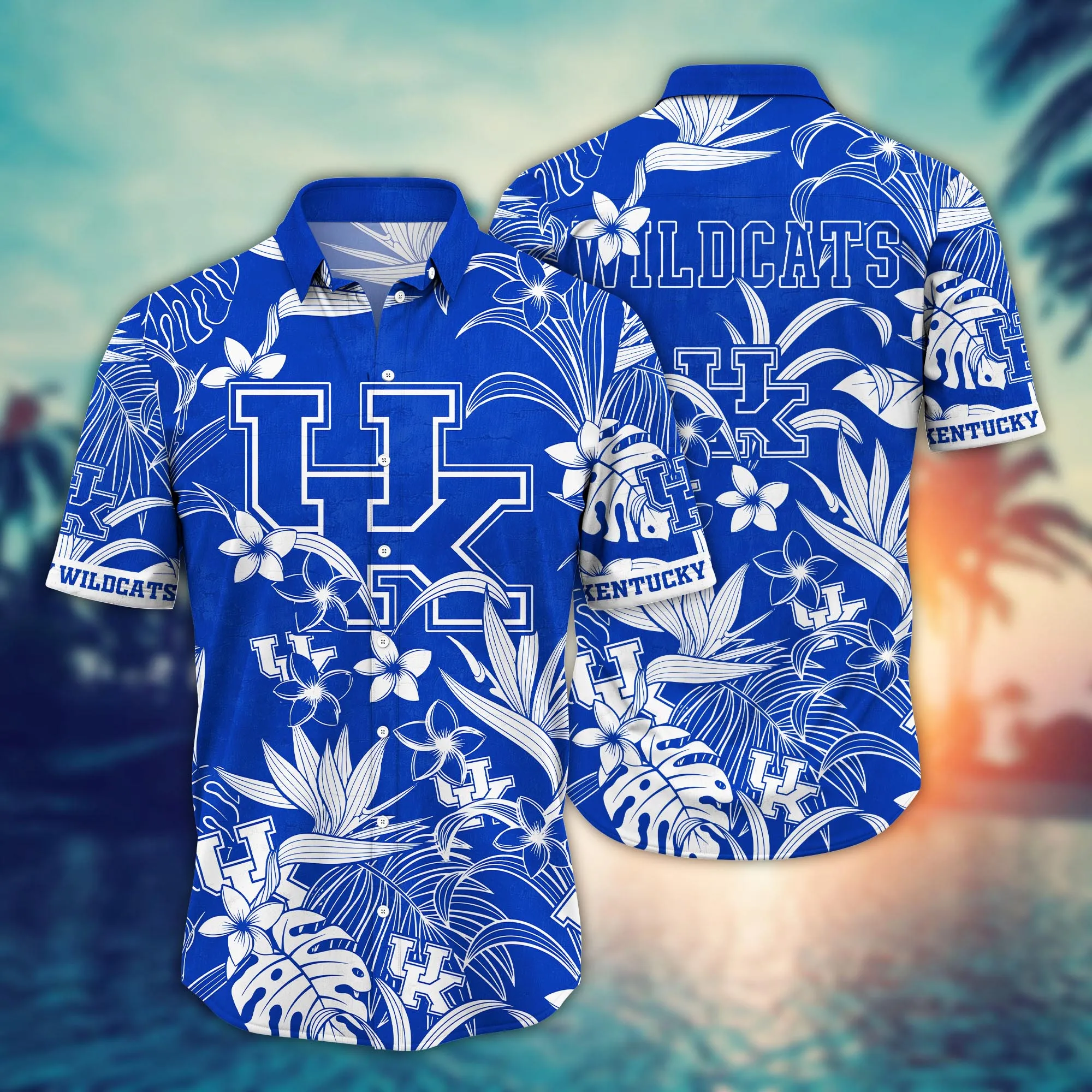 Kentucky Wildcats Hawaiian Tropical Shirt