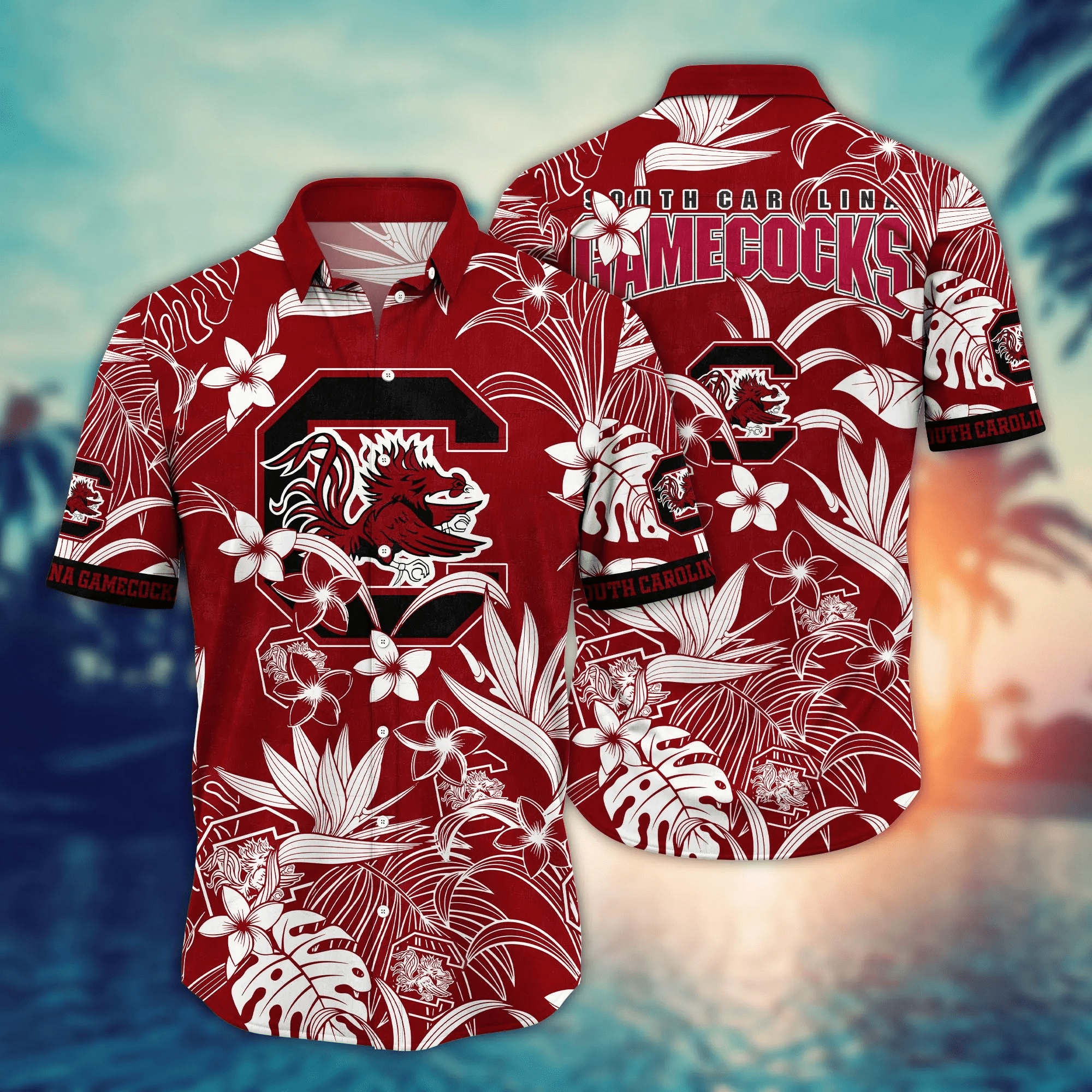 Classic Hawaiian Shirt With A Floral Twist