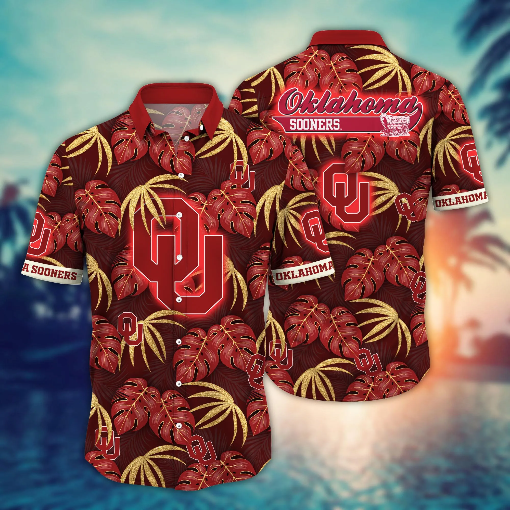 Oklahoma Sooners Spirit - Classic Hawaiian Shirt With A Tropical Twist