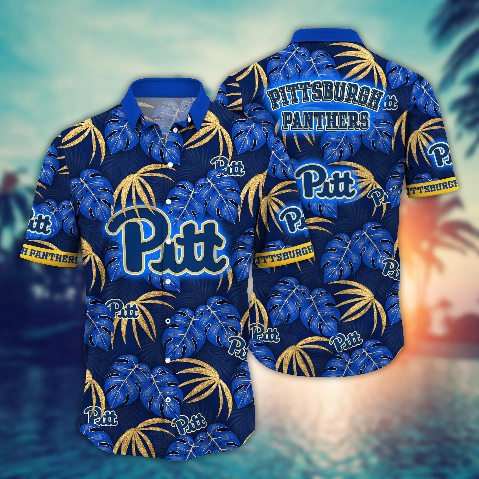 Pittsburgh Panthers Spirit - Classic Hawaiian Shirt With A Tropical Twist