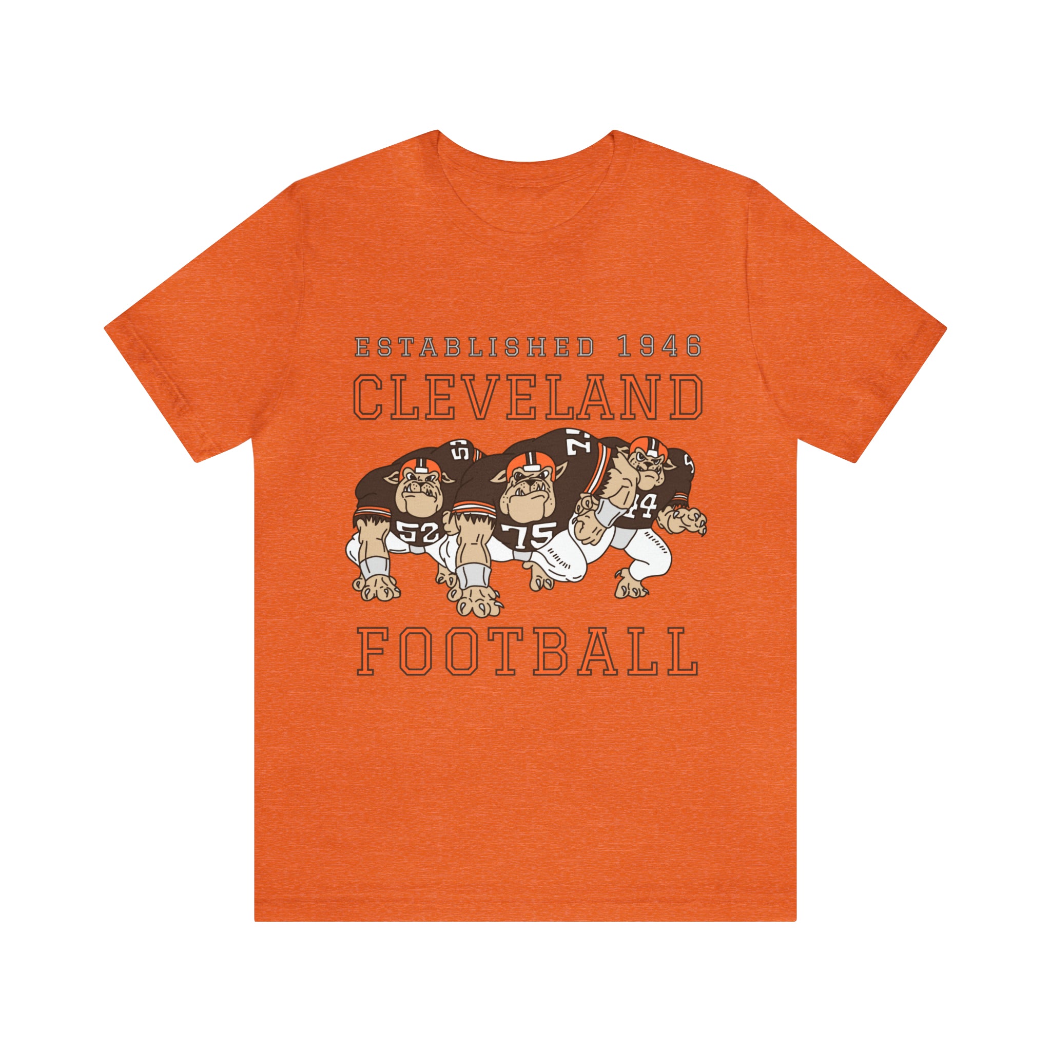 Retro Cleveland Browns T-Shirt - Dawg Pound Football Tee