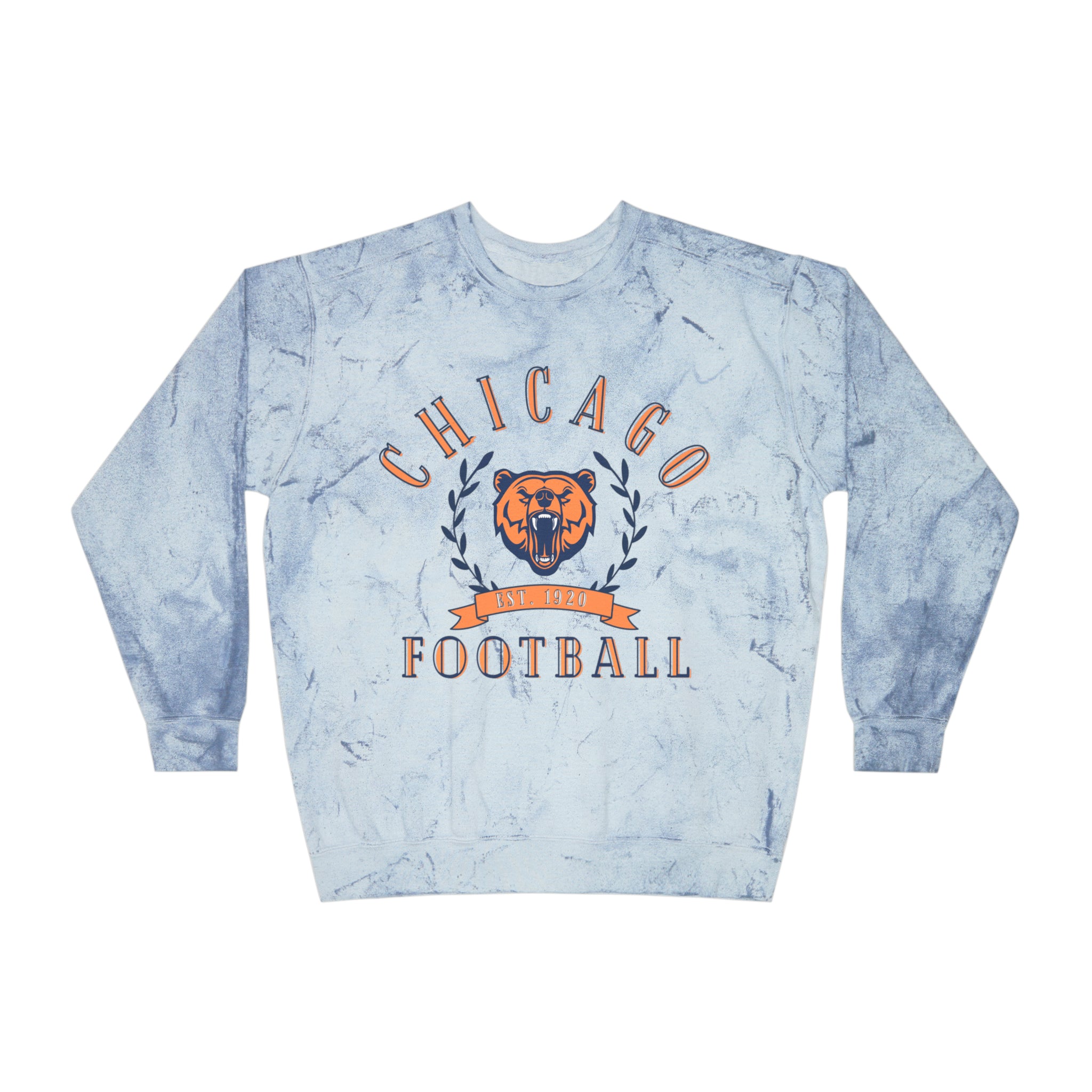 Tie-Dye Chicago Bears Crewneck - Vintage Nfl Football Sweatshirt Tie-Dye Chicago Bears Crewneck - Vintage Nfl Football Sweatshirt
