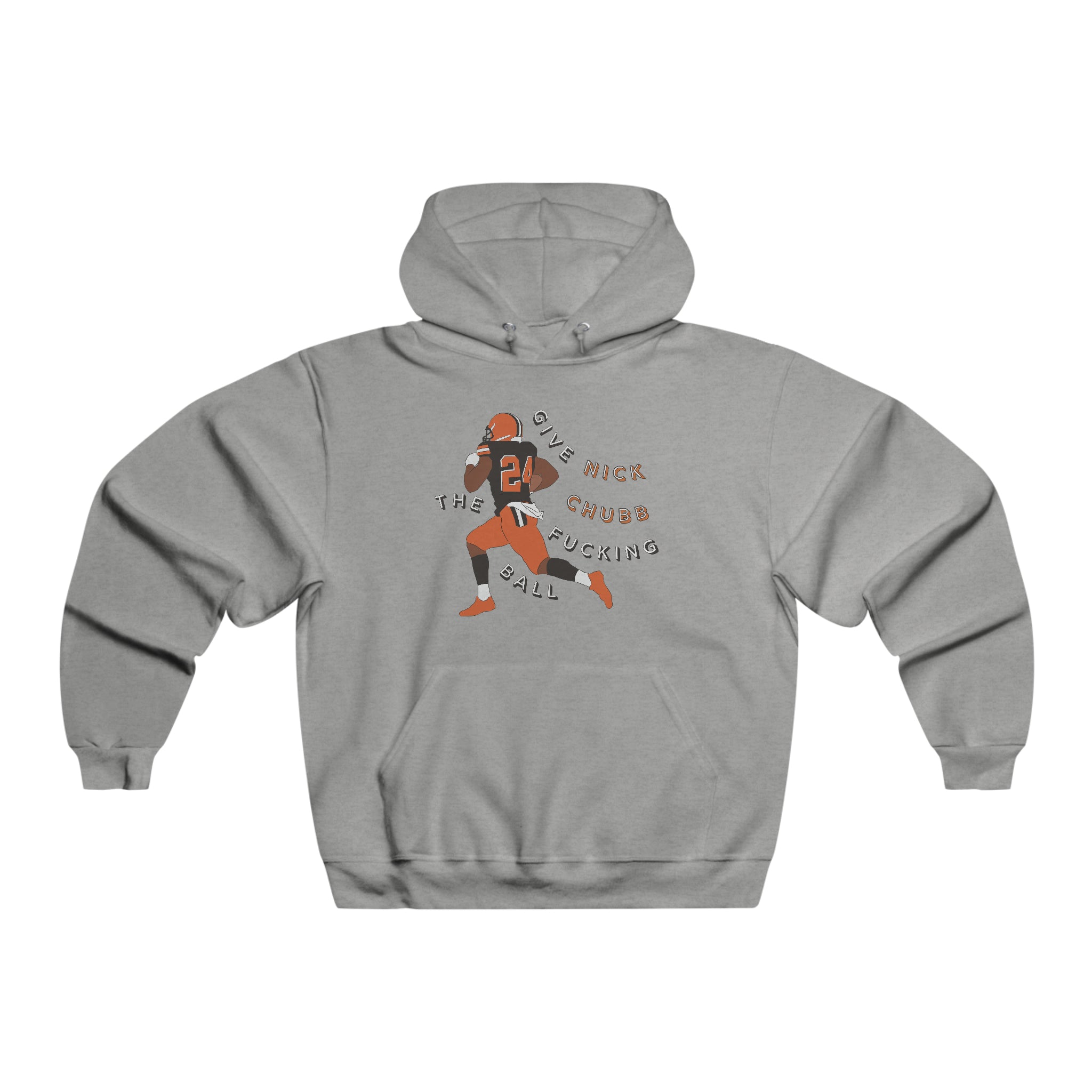 Nick Chubb Vintage Cleveland Browns Hoodie