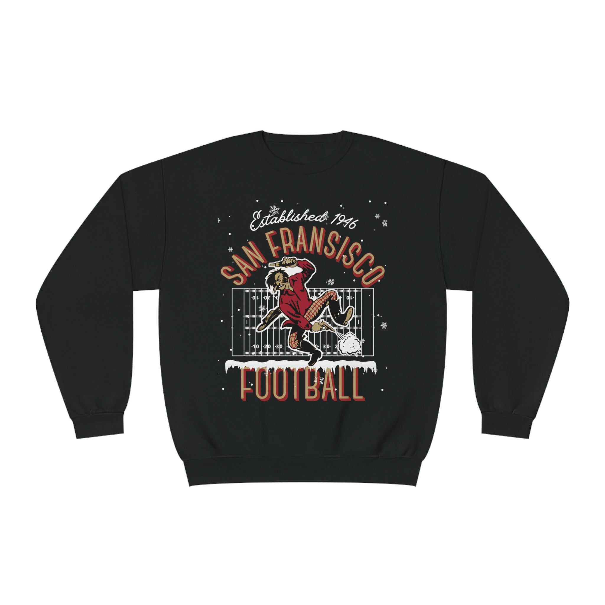 Vintage San Francisco 49ers Christmas Crewneck Sweatshirt