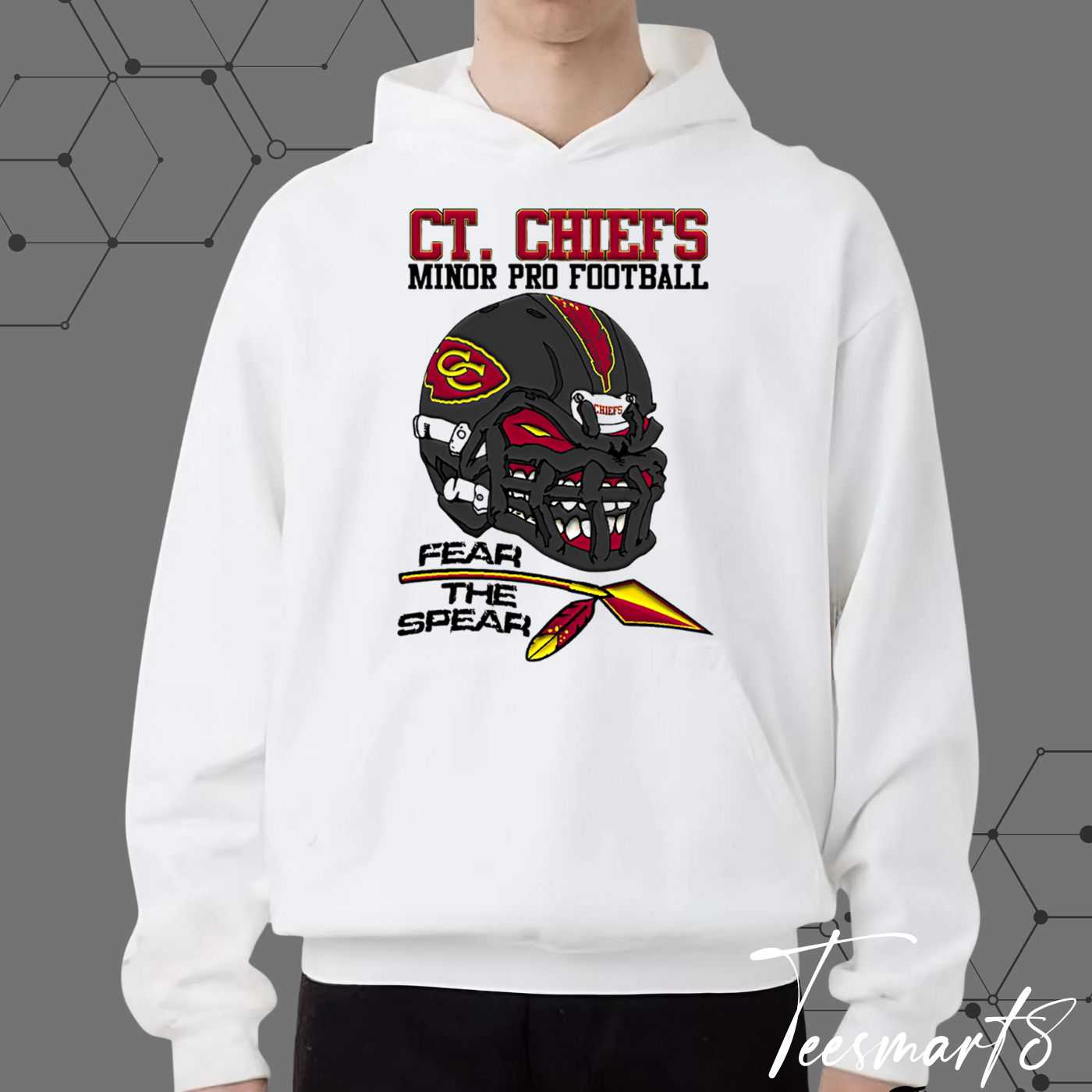 Kansas City Chiefs Skull Warrior Hoodie