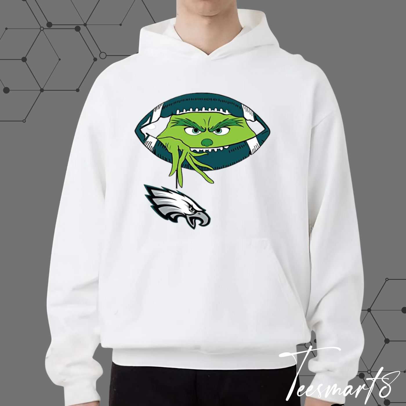 Philadelphia Eagles Football & Logo Hoodie