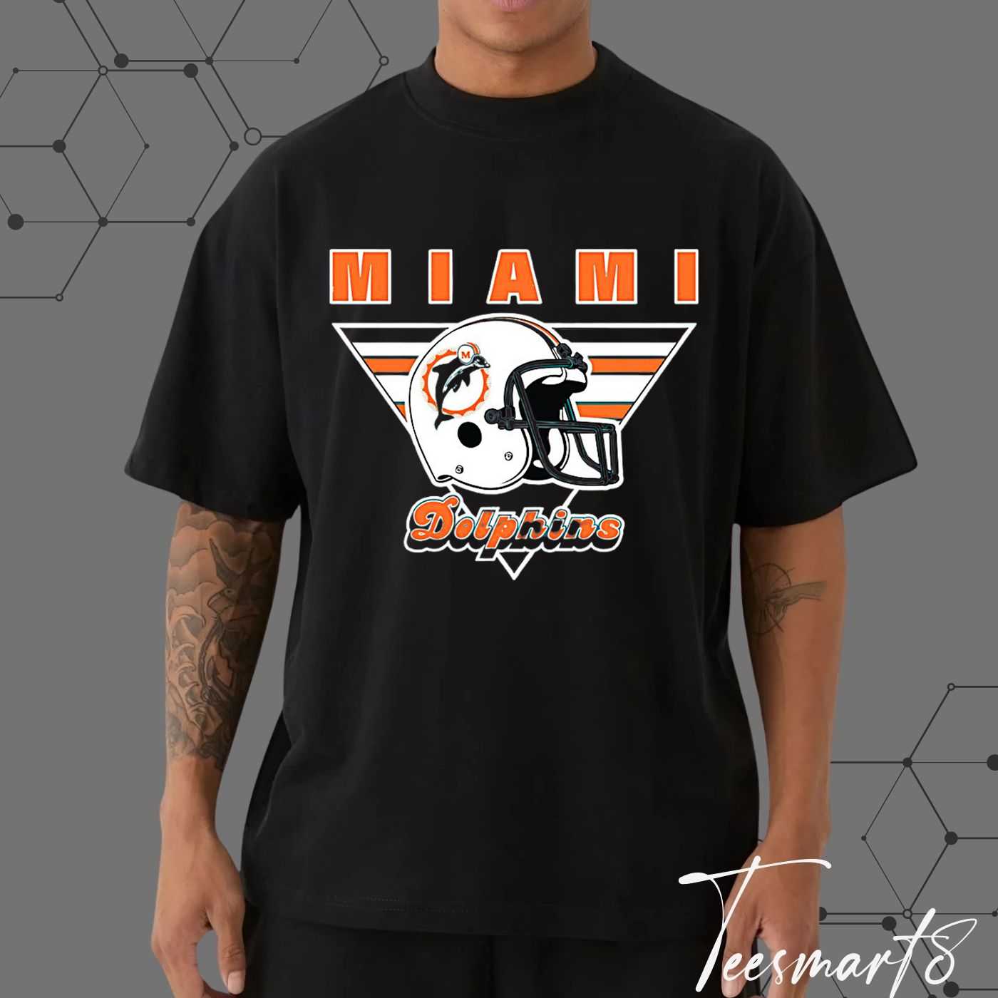 Miami Dolphins Retro Logo T-Shirt