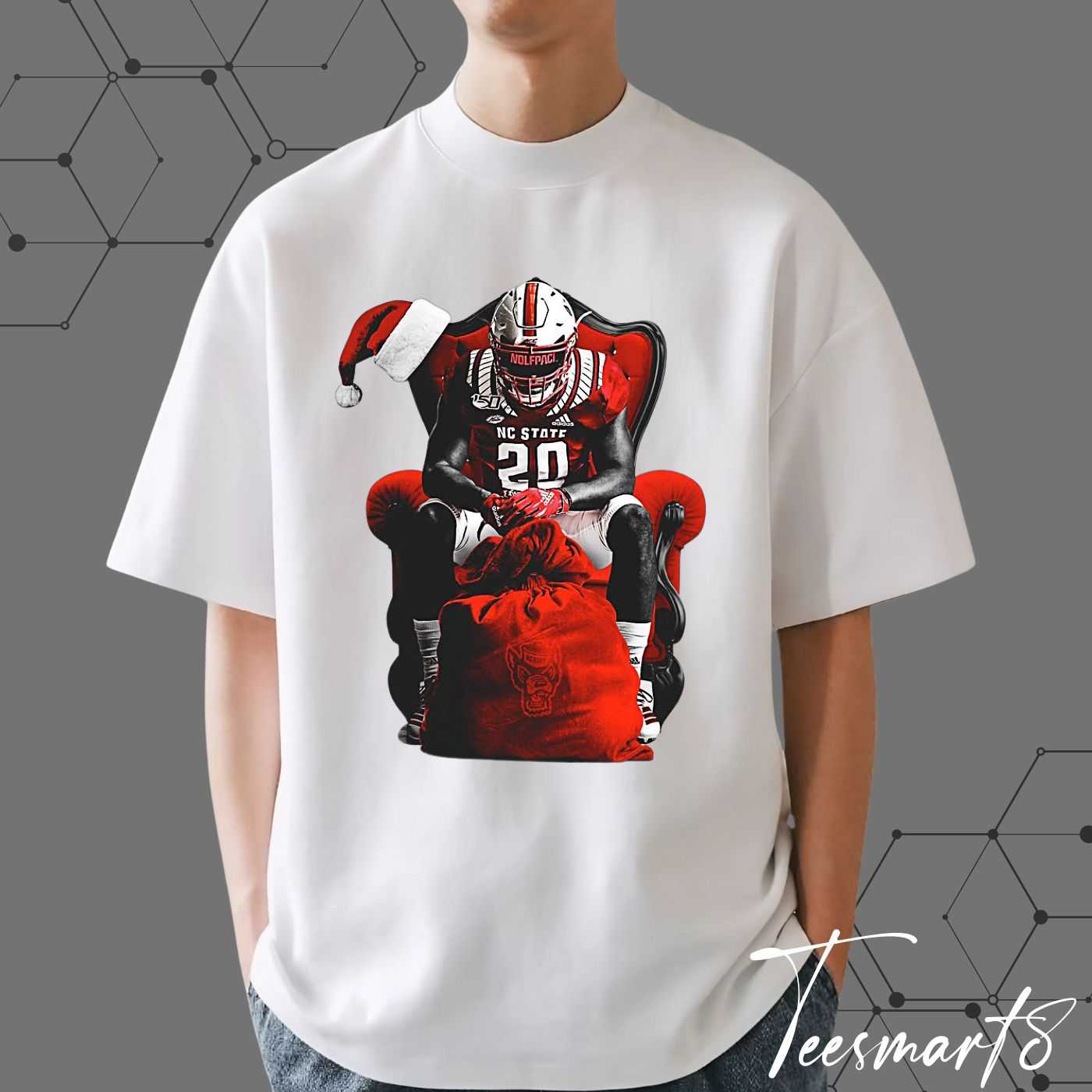 Nc State Football Christmas T-Shirt
