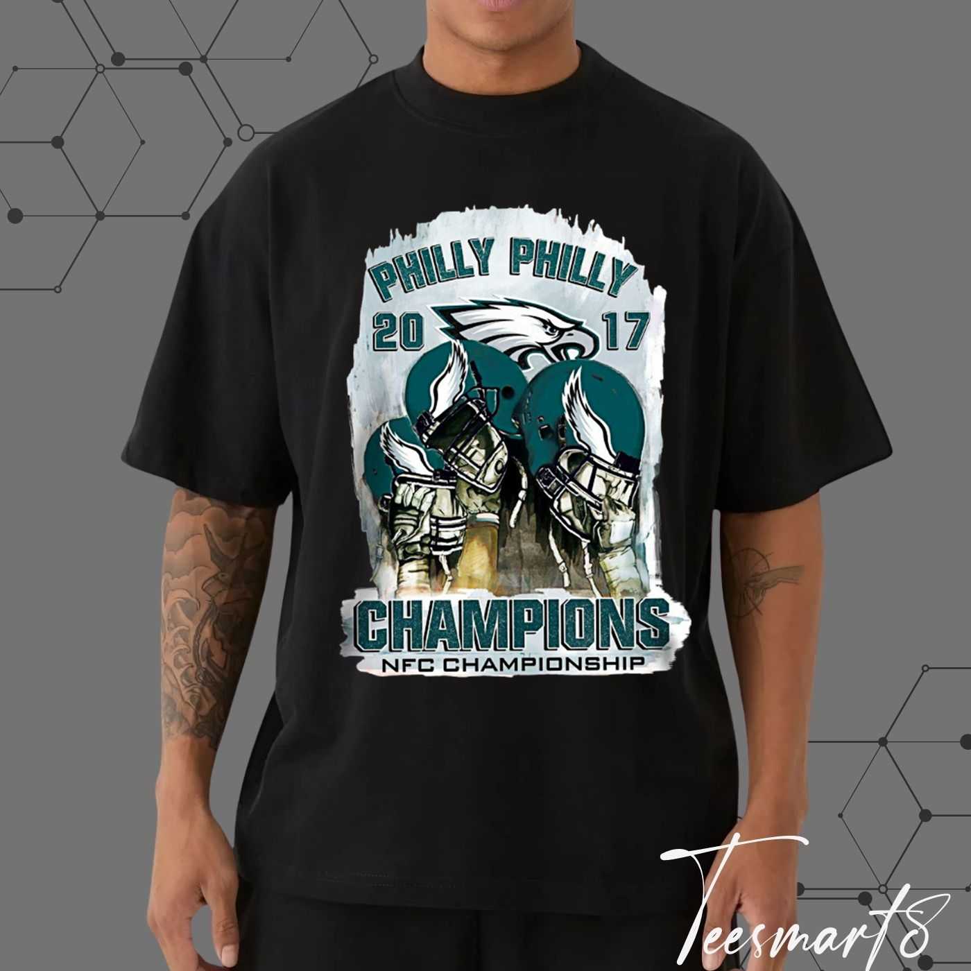 Philadelphia Eagles "philly Philly Philly Champions" T-Shirt