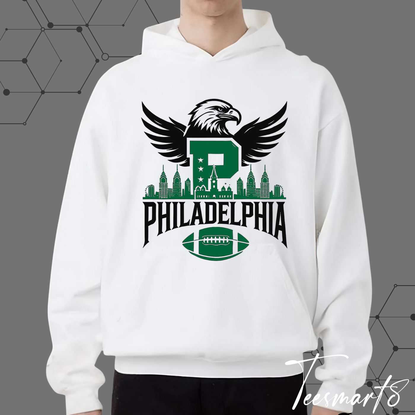 Philadelphia Eagles "p" Logo Hoodie Philadelphia Eagles "p" Logo Hoodie
