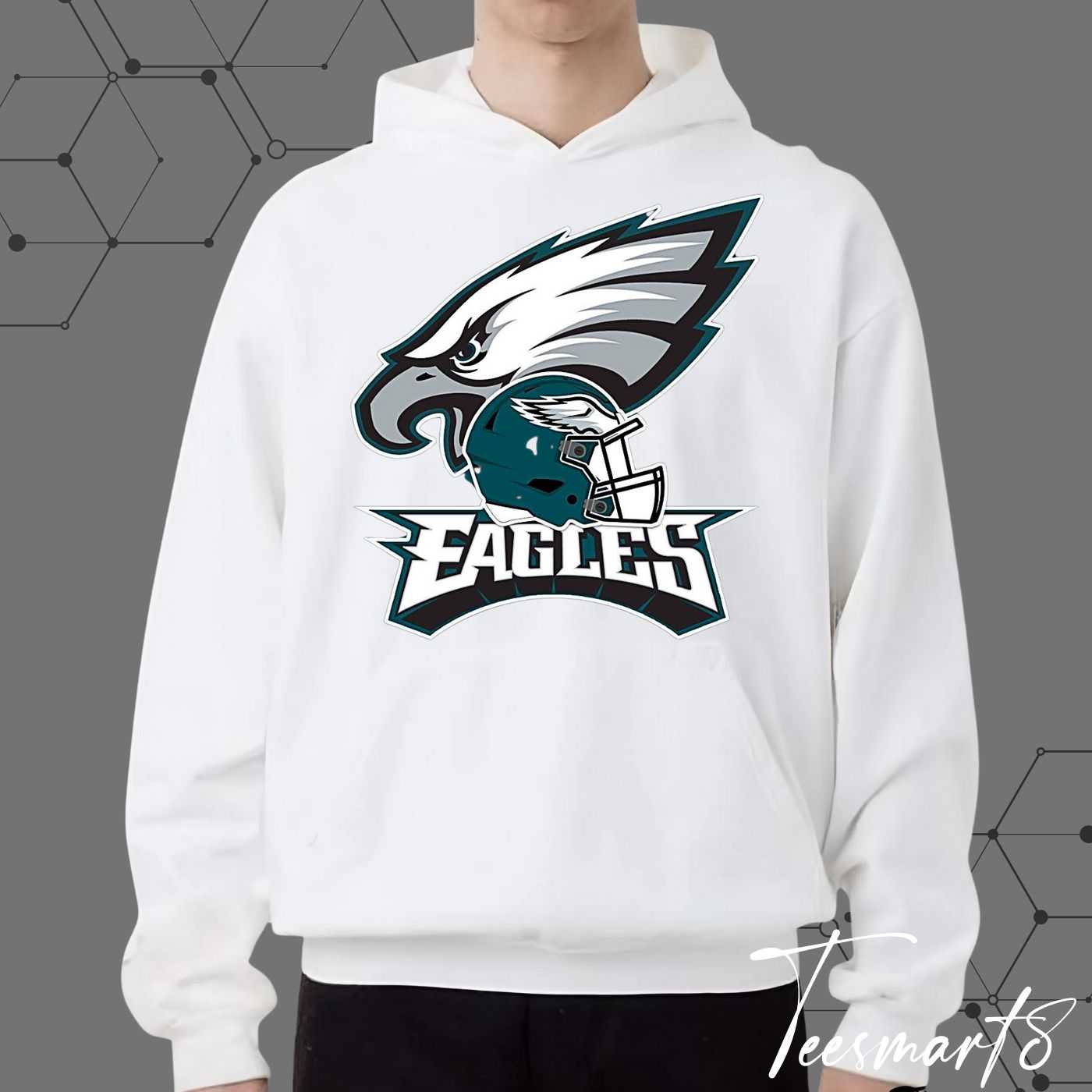 Philadelphia Eagles Full Logo Hoodie