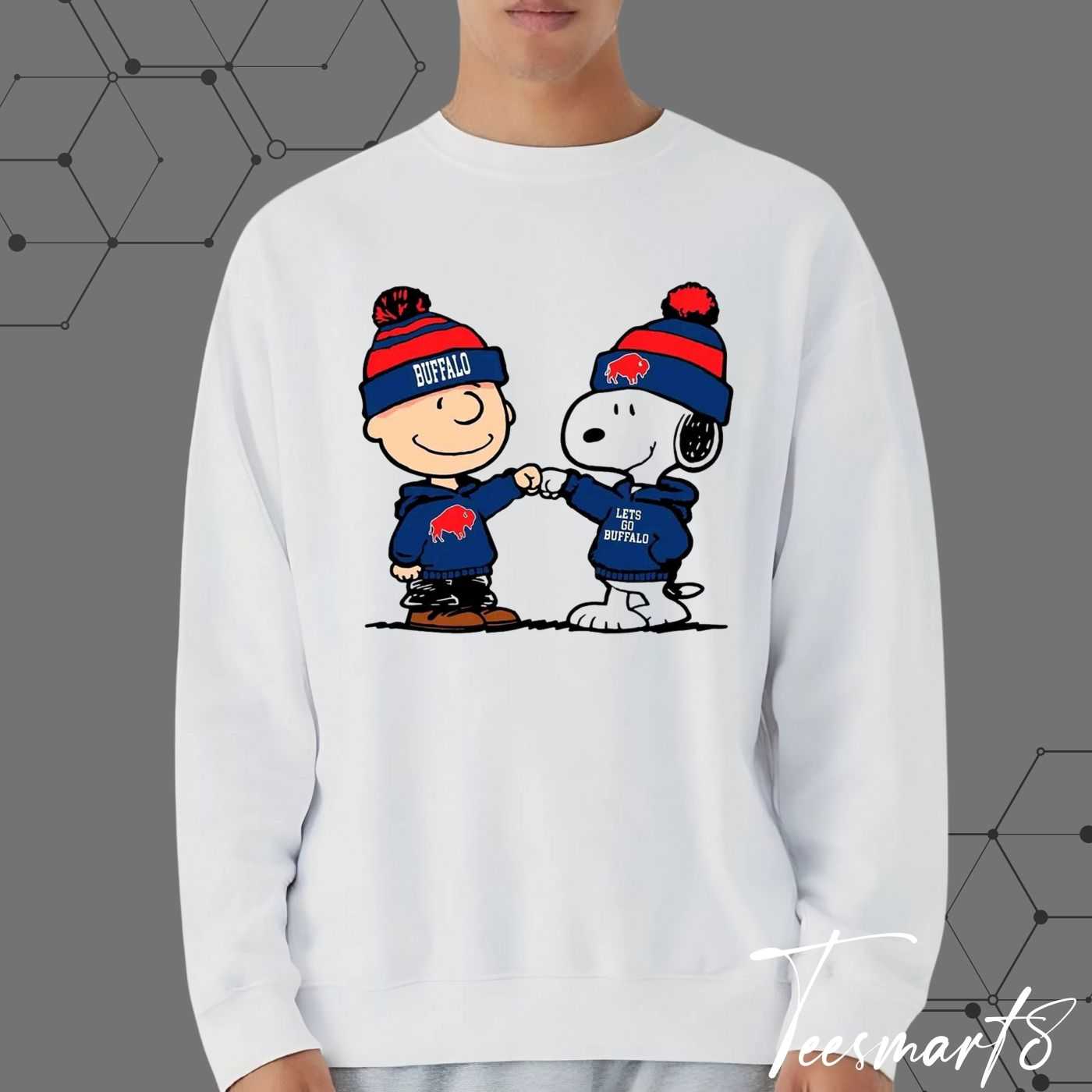 Buffalo Bills Snoopy And Charlie Brown Sweatshirt