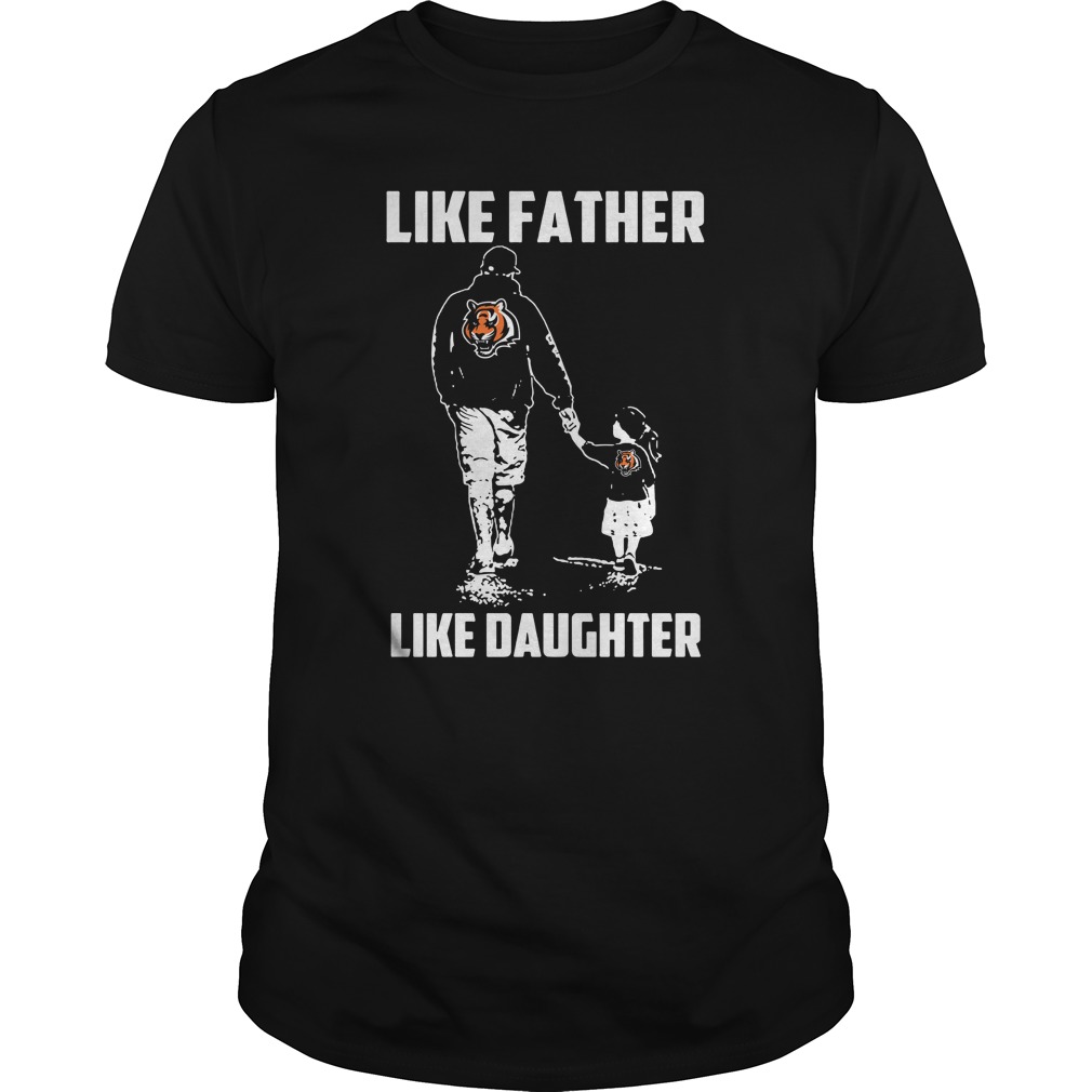 Cincinnati Bengals "like Father Like Daughter" T-Shirt