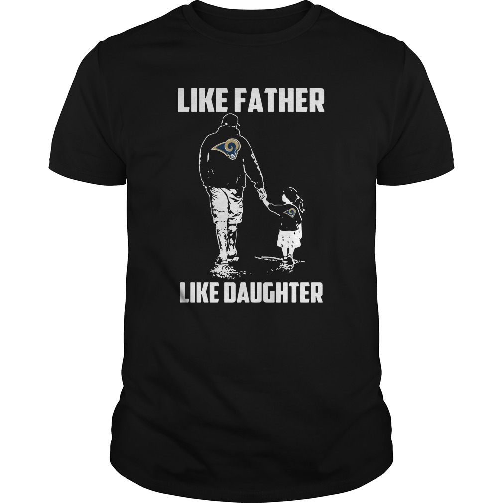 Los Angeles Rams "like Father Like Daughter" T-Shirt