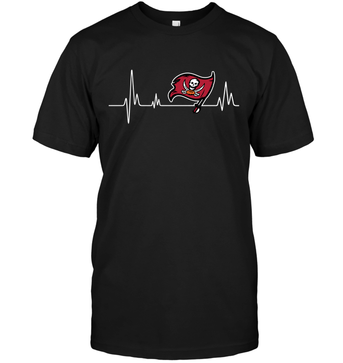 Tampa Bay Buccaneers Heartbeat T-Shirt