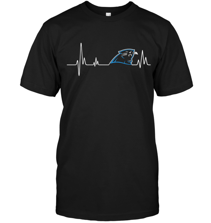 Carolina Panthers Heartbeat T-Shirt