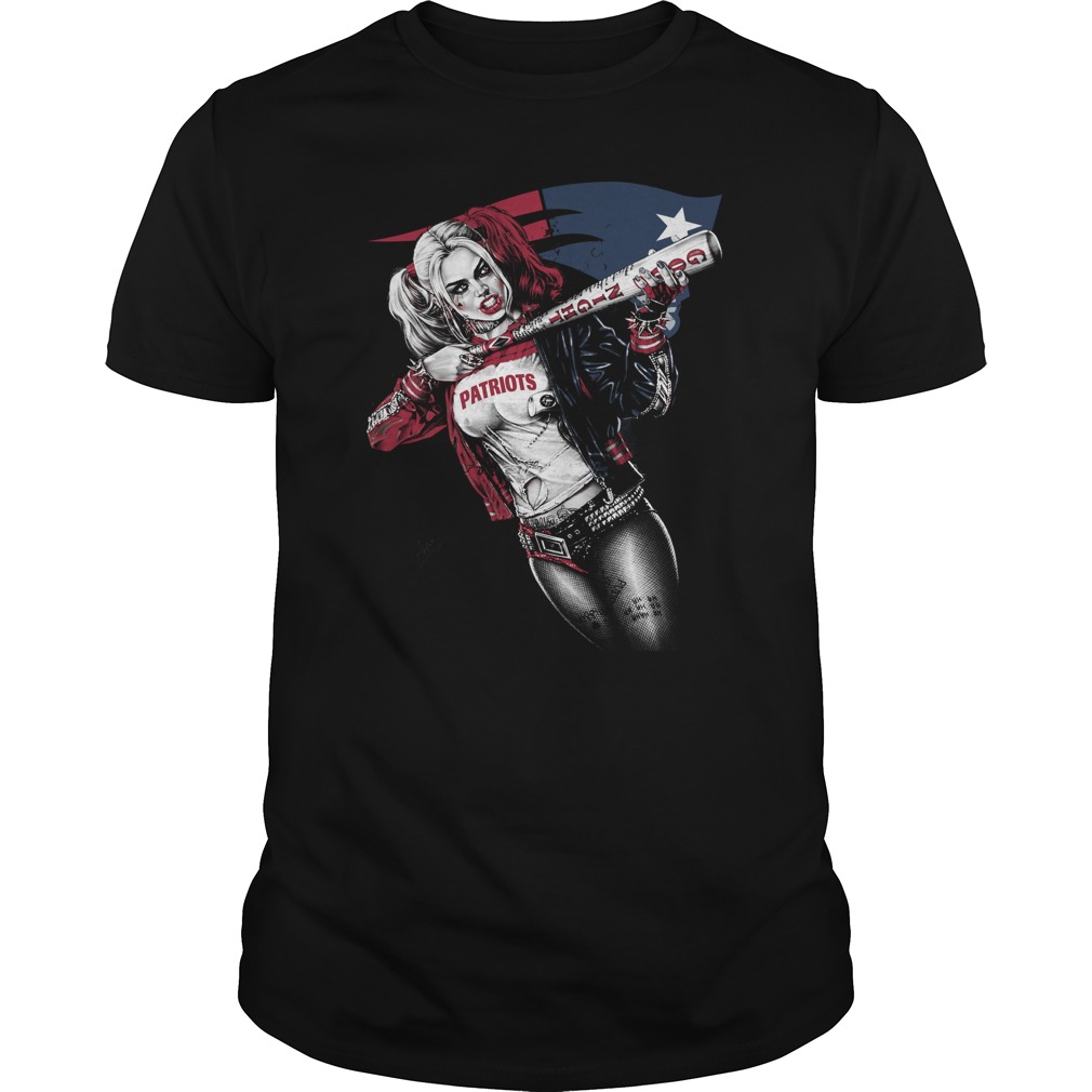 New England Patriots Harley Quinn T-Shirt