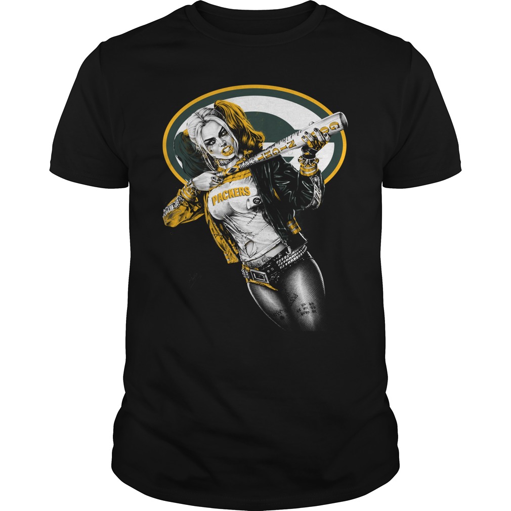 Green Bay Packers Harley Quinn T-Shirt