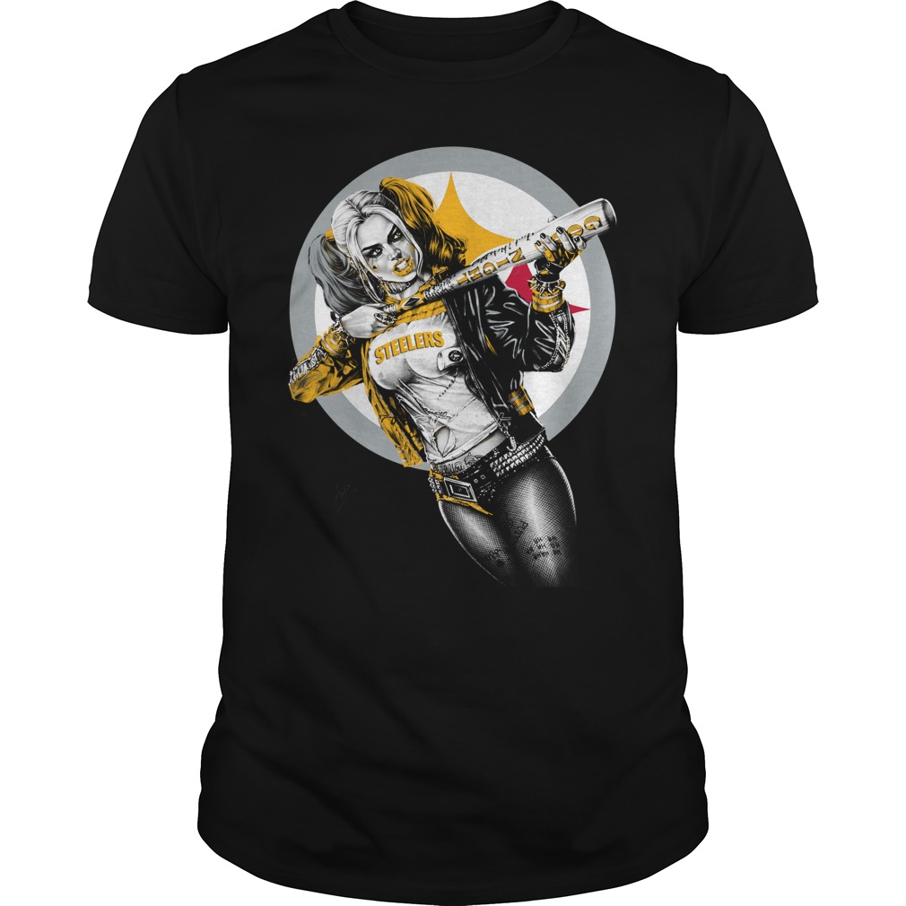 Pittsburgh Steelers Harley Quinn T-Shirt Pittsburgh Steelers Harley Quinn T-Shirt