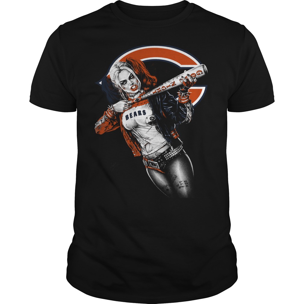 Chicago Bears Harley Quinn T-Shirt Chicago Bears Harley Quinn T-Shirt
