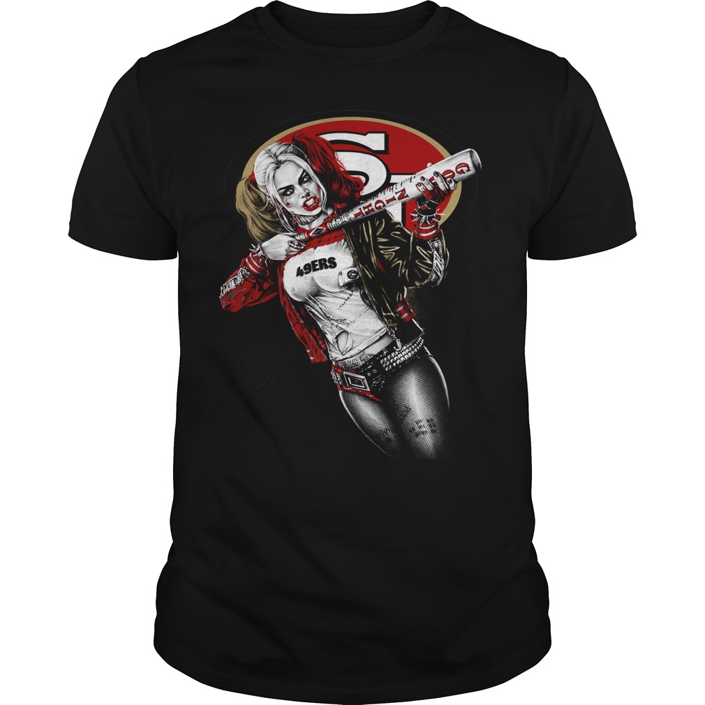 San Francisco 49ers Harley Quinn T-Shirt San Francisco 49ers Harley Quinn T-Shirt