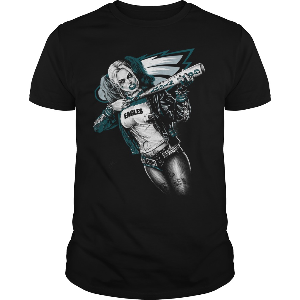 Philadelphia Eagles Harley Quinn T-Shirt