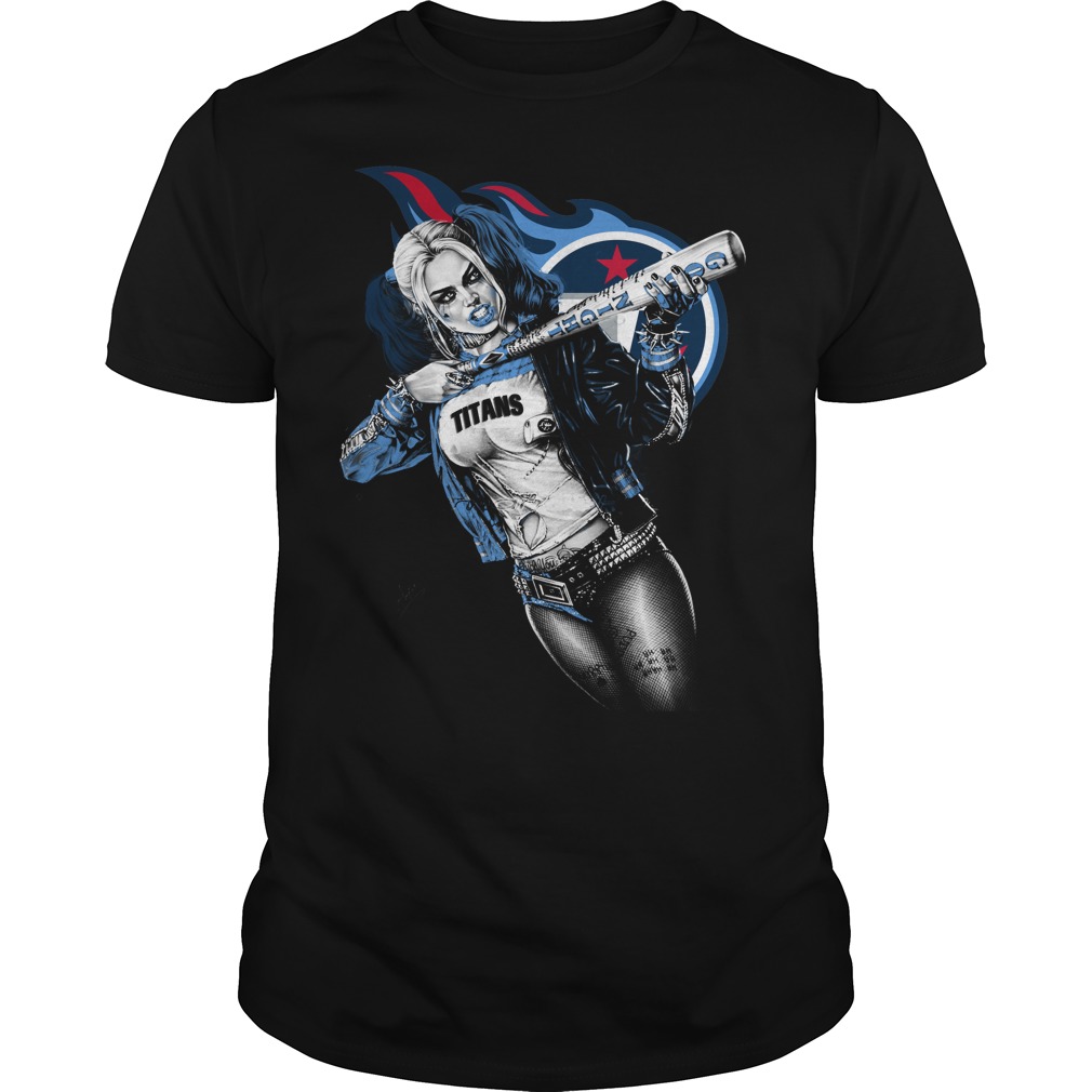 Tennessee Titans Harley Quinn T-Shirt Tennessee Titans Harley Quinn T-Shirt