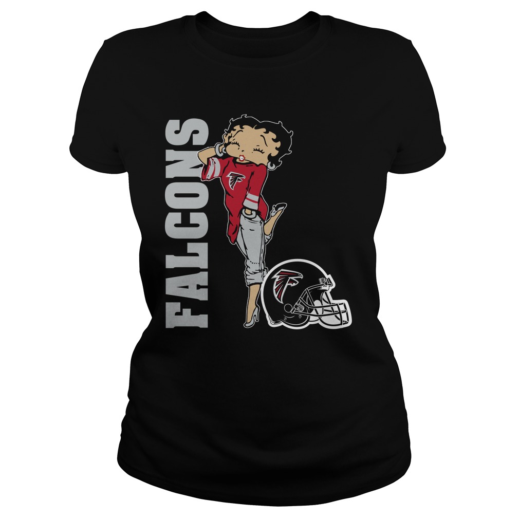 Atlanta Falcons Betty Boop T-Shirt
