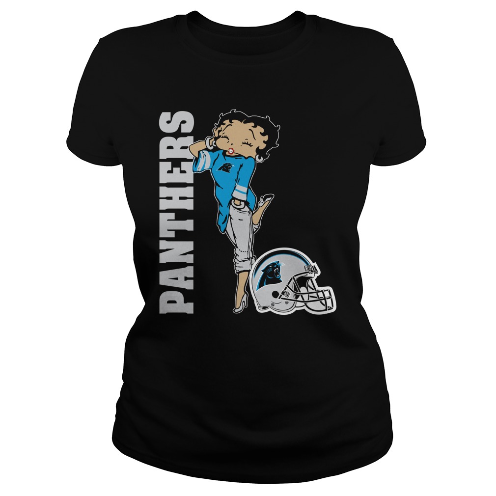 Carolina Panthers Betty Boop T-Shirt
