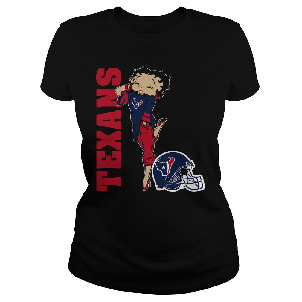 Houston Texans Betty Boop T-Shirt