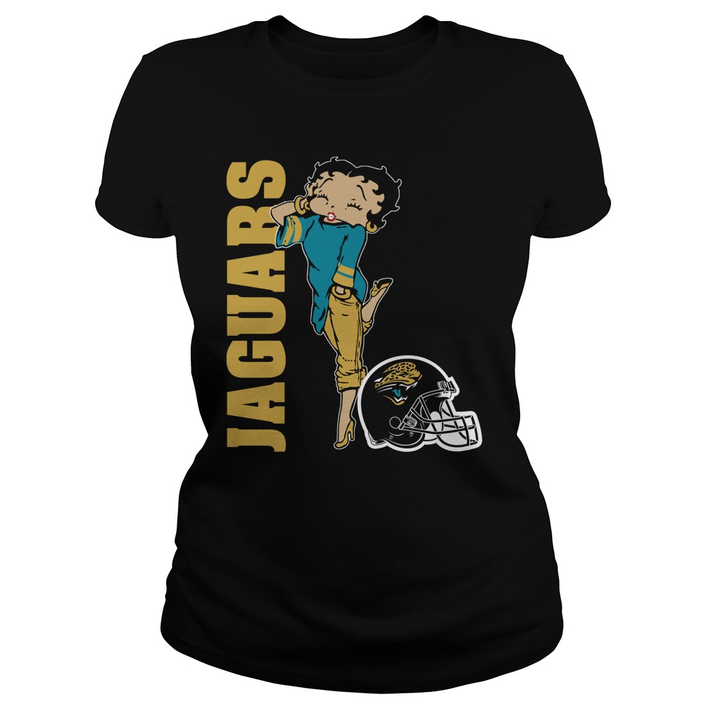 Jacksonville Jaguars Betty Boop T-Shirt