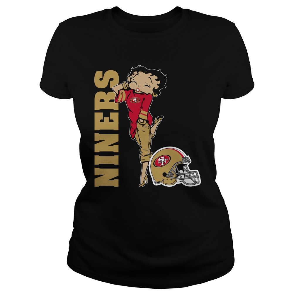 San Francisco 49ers Betty Boop T-Shirt