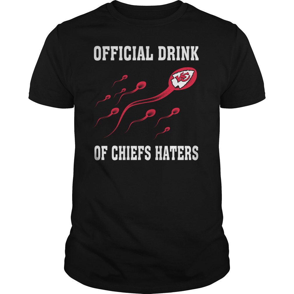 "official Drink" Kansas City Chiefs T-Shirt
