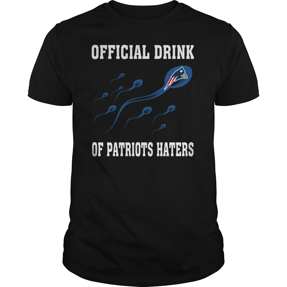 "official Drink" New England Patriots T-Shirt "official Drink" New England Patriots T-Shirt