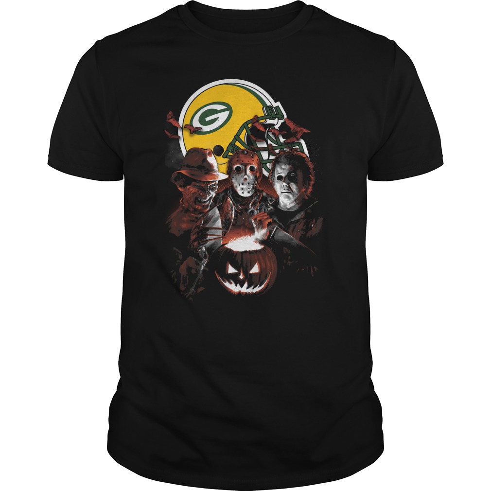 Green Bay Packers Halloween Scream Team T-Shirt