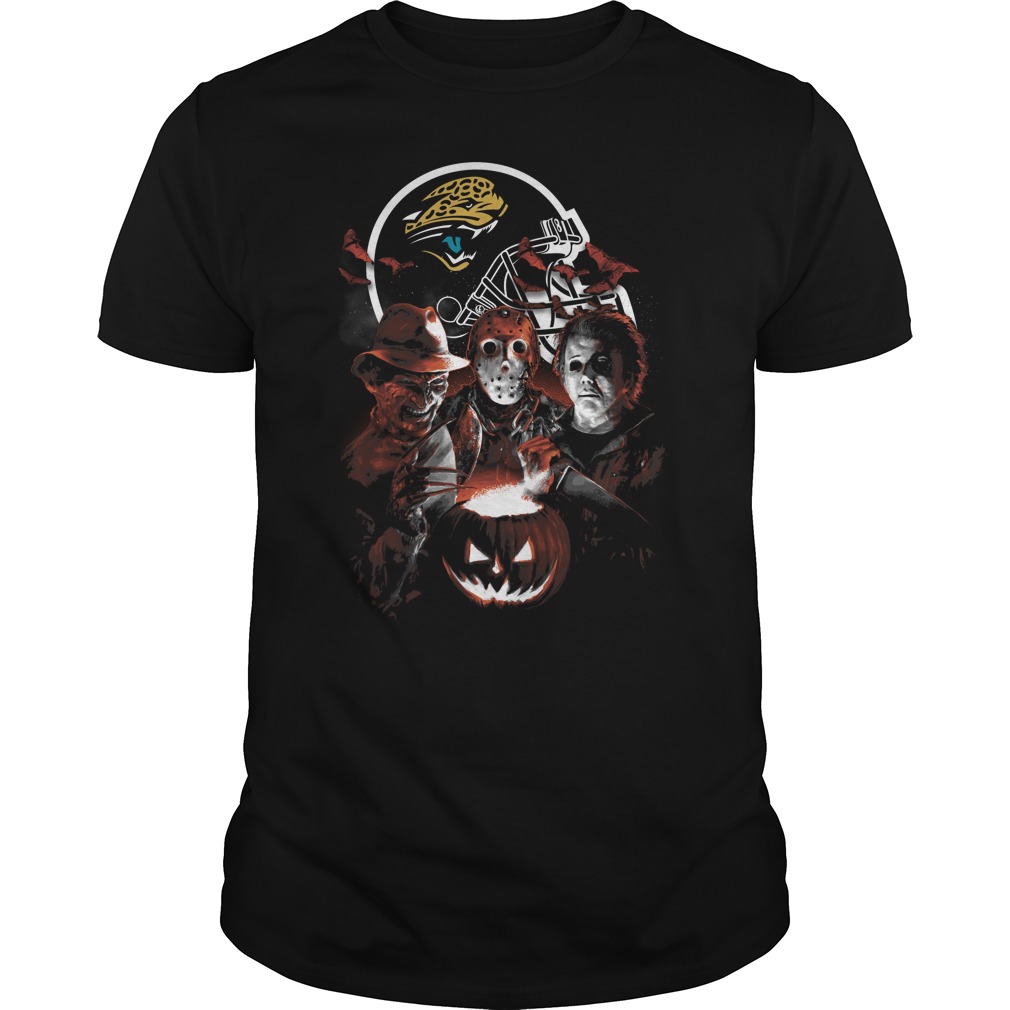 Jacksonville Jaguars Halloween Scream Team T-Shirt