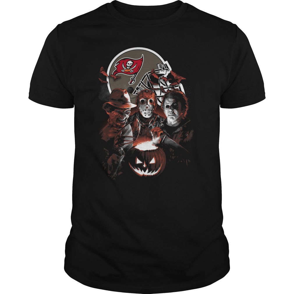 Tampa Bay Buccaneers Halloween Scream Team T-Shirt