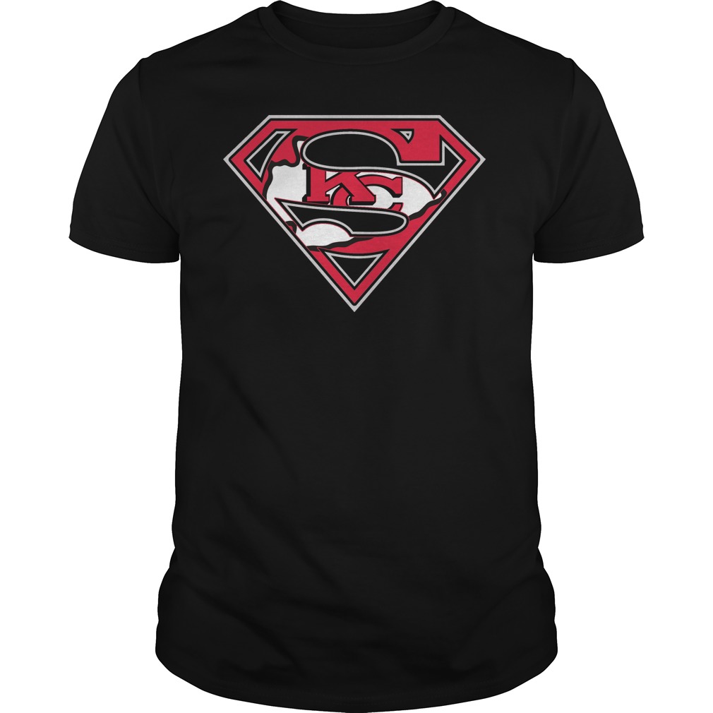 Kansas City Chiefs Superman Logo Halloween T-Shirt